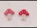 DIY-TAKI TASARIM BONCUKTAN MANTAR YAPIMI/MADE OF JEWELRY DESIGN BEADS OF MUSHROOM