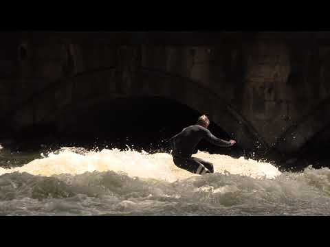 München Eisbach 2020,