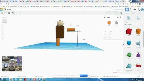 Making an avatar in Tinkercad