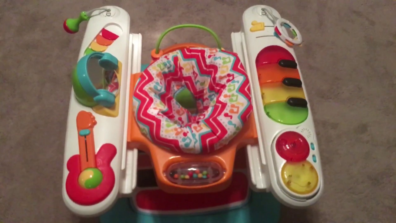 Little Superstar Step 'n Play Piano baby toy review & demo - YouTube