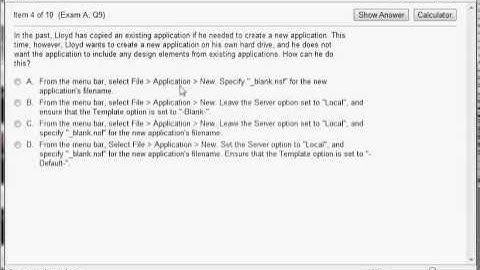 C2040-985, Developing IBM Lotus Notes and Domino 8.5 Applications