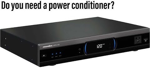 Does your Dolby Atmos Home Theater need a Power Conditioner?