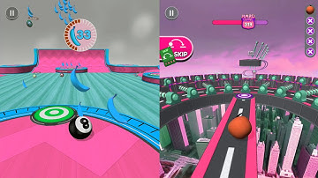 Going Balls Speedrun Challenge Vs Reverse Balls Speedrun Walkthrough Gameplay