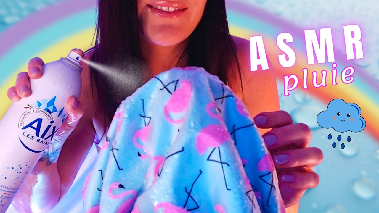 ASMR FR / PLUIE SUR LE MICRO POUR TE RAFRAICHIR ! 💧