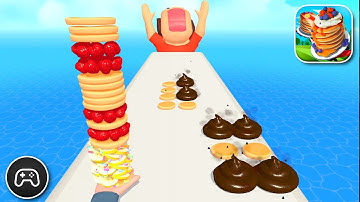 Pancake Run - Gameplay Walkthrough Part 55 - Casual Game Levels 363-366 (iOS, Android)