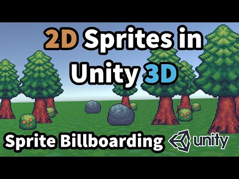2D-спрайты в 3D-мире — Учебное пособие по созданию рекламных щитов в Unity Sprite