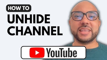 How to Unhide Your YouTube Channel