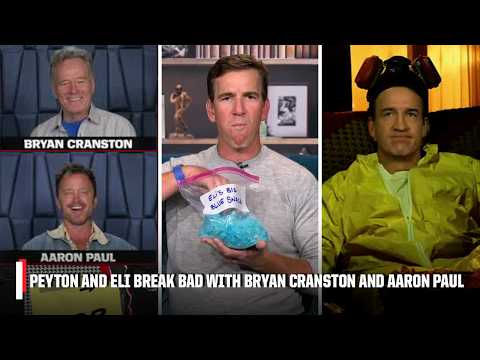 Bryan Cranston and Aaron Paul make Peyton and Eli break bad 😂 | ManningCast