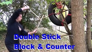 Solo Training: Double Stick Blocking