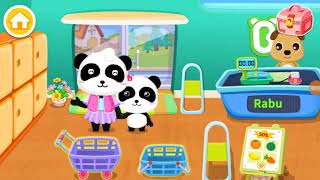 Bayi Panda Berbelanja Di Super Market/BabyBus/Game Edukasi Anak screenshot 3