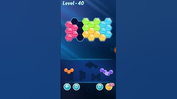 Block Hexa Puzzle 5 Holic Level 40 Walkthrough