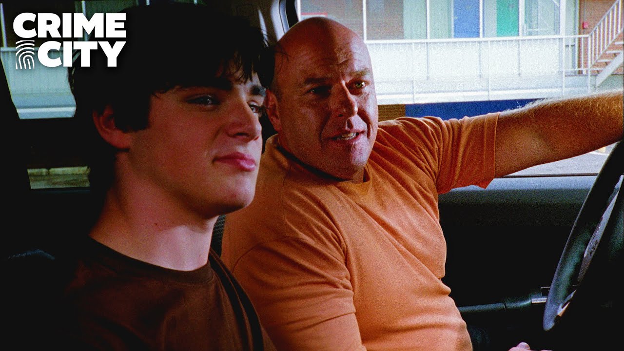 Hank Takes Walt Jr. to a Motel | Breaking Bad (Dean Norris, RJ Mitte)