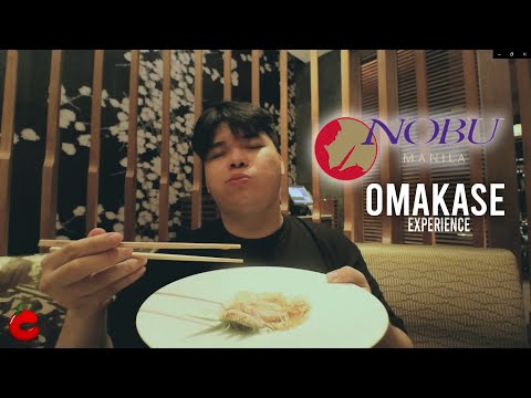 NOBU MANILA OMAKASE EXPERIENCE! | FOOD VLOG!