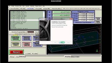 Installing Mach3 including SeeMeCNC H-1 machine profile configuration