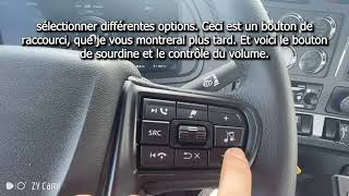 Kenworth Digital Dash - Steering Wheel - Tableau de bord numérique de Kenworth et volant