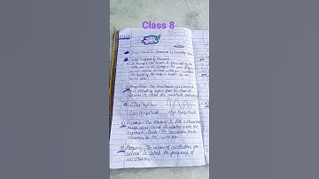 Class 8 Science chapter 10 Sound Book work and Question answer