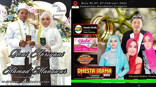 #LIVE DHESTA IRAMA MUSIC | WEDDING RENI & AHMAD |  RIA NADA | AMARTA HD | BULU.GEMANTAR 07-02-2024