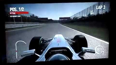 F1 2010 GamesCom Gameplay Monza McLaren