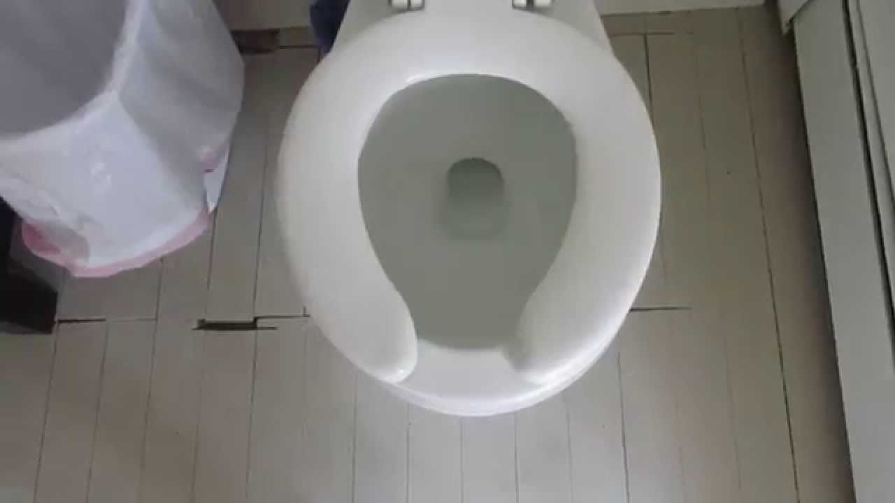 1973 American Standard Cadet toilet - YouTube