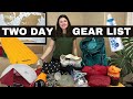 What to pack for a multi day hike  how to pack a backpack for camping