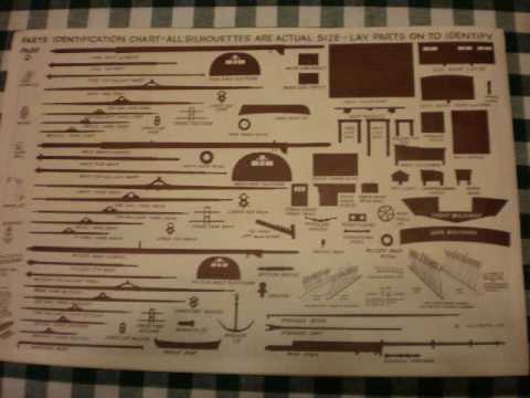 BUILDING LOUIS MARX PLASTIC MODEL OF SWORDFISH CLIPPER ...