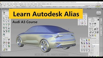 Audi A3 Sedan 2021 Course Teaser 3 | Autodesk Alias | MS3D