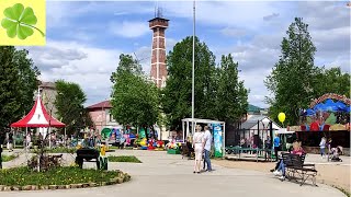 Рыбинск. Прогулка по городскому скверу и окрестностям (июнь 2022)
