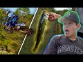 Goat Farm Supercross Grind | Huck&#39;s $100 Fishing Challenge