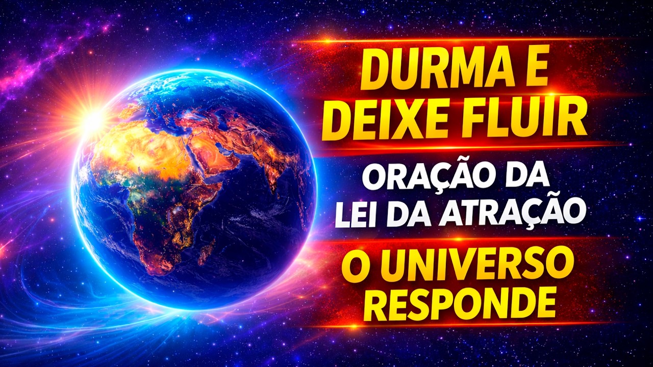 ORAÇÃO DA LEI DA ATRAÇÃO PARA DORMIR: O UNIVERSO VAI COMEÇAR A MOVER TUDO ENQUANTO EU DURMO