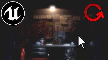 UE4 Tutorial - FNAF Style Camera Rotating Towards Mouse
