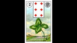 Lenormand Card Combinations - Clover Card - Part 1 of 2