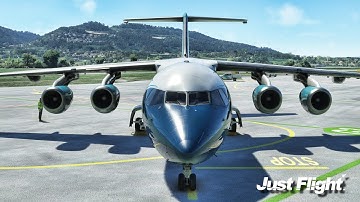 Real 737 Pilot LIVE | Just Flight BAe 146 Update | Bern – ORBX London City v2 | MSFS