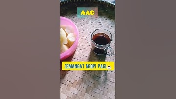 Semangat Ngopi Pagi || Sama Singkong Rebus☕😋