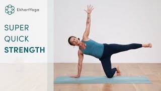 Super quick strengthening yoga with Tashi Dawa by EkhartYoga 4,002 views 9 months ago 12 minutes, 22 seconds