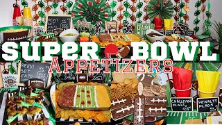 🏈Super Bowl Appetizers 🏟️| Easy Party Food Ideas | Stadium Taco Dip, Mini Cheeseburger Bites & More! by Chez Tiffanie 5,433 views 3 months ago 8 minutes, 35 seconds