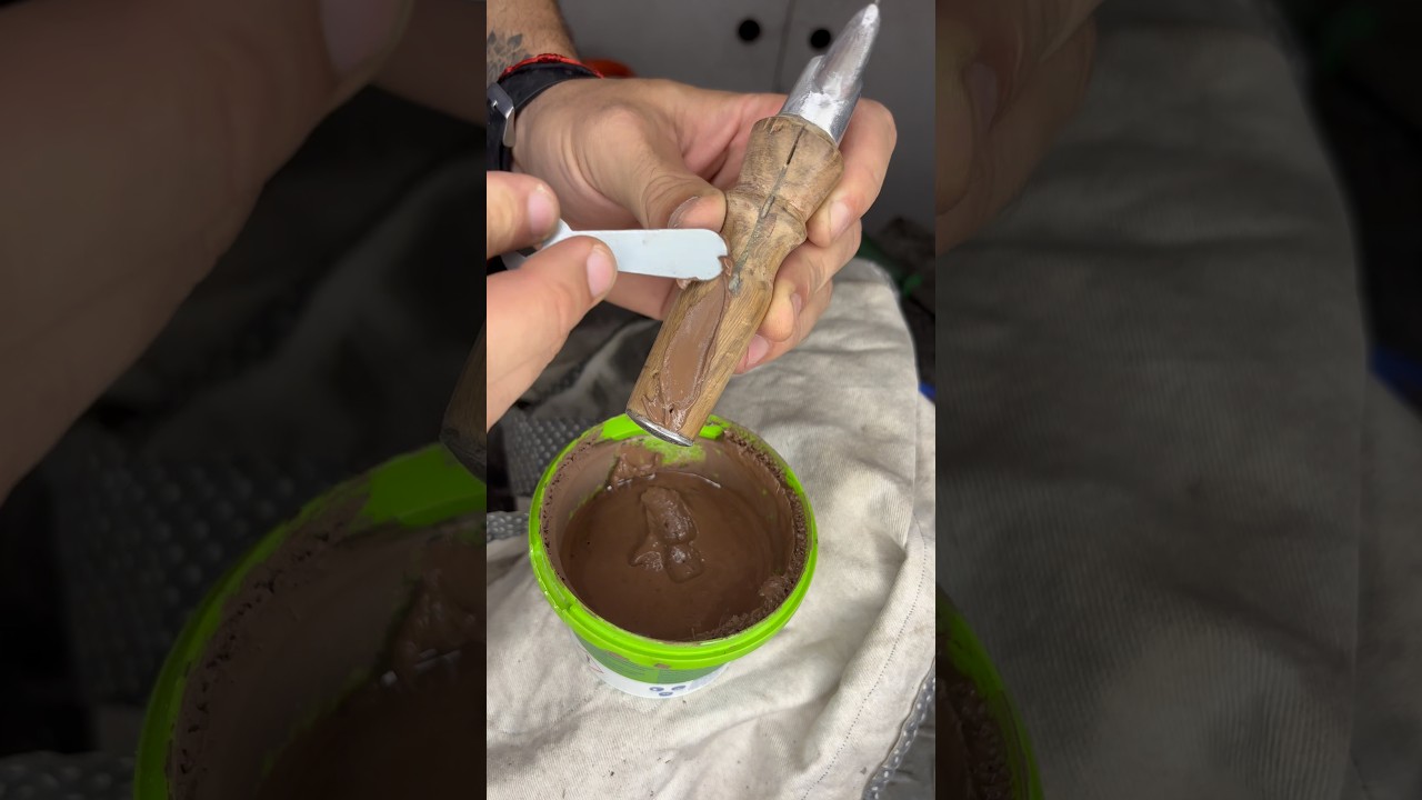 Cliente trouxe essa faca para resolvermos #diy #facavocemesmo #tools #ferramentas