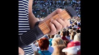 Pocket Gitaar Akkoorden Trainer Gitaar Praktijk Tool Training Wit 6 Fret