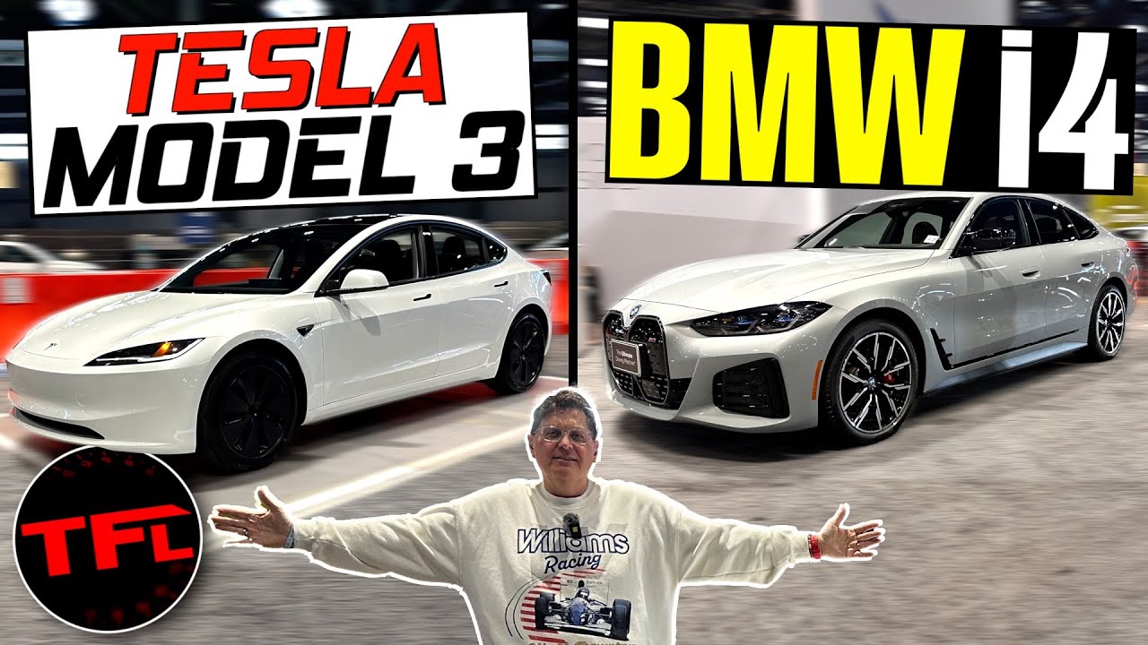 New Tesla Model 3 Highland VS New BMW i4: One Of These EVs Is Clearly ...
