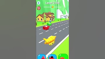 Shape-shifting Funny Race Gameplay | How do you play shape shifting? Level 2166 #shorts #gameplay