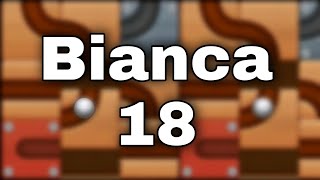 How To Solve  Roll the Ball - Slide Puzzle Star Mode Bianca Package Level 18 | Shorts video screenshot 4