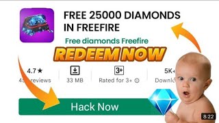 Free Fire Diamond Hack App | Diamond Hack Free Fire OB33 | Free Fire Diamond Hack Live Proof screenshot 5