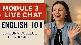 Module 3 Live Chat, English 101