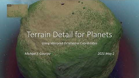 Terrain Detail for Planets: Mirrored Octahedral Coordinates