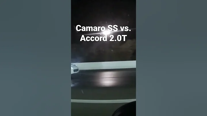 Honda Accord 2.0T vs. Camaro SS