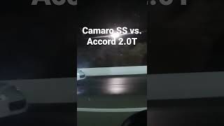 Honda Accord 2.0T vs. Camaro SS