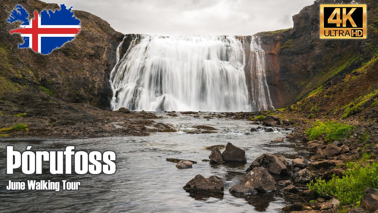 Þórufoss Walking Tour 🇮🇸 — Thorufoss — video poster