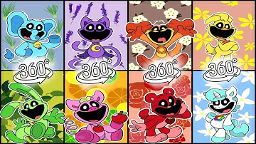 360º VR All Smiling Critters cardboard voicelines animated (Complete) in 360 VR Finding Challenge