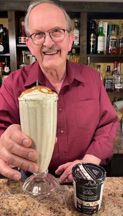 Chapman's Chocolate Chip Cookie Dough Milkshake
