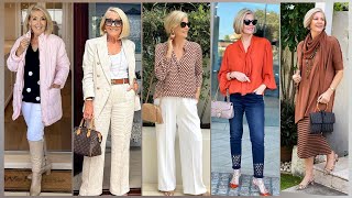 Winter Outfits Style For Women over 50 | Business Outfits Fashion 2023 | Khols Winter Outfits