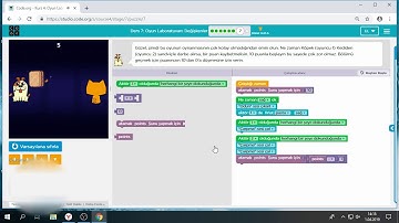 Code.org Kurs:4 Ders7 Oyun Laboratuvarı: Değişkenler